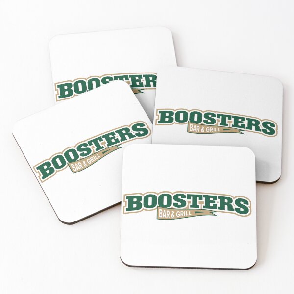 Item preview, Boosters Bar & Grill Vintage Green and Gold Logo designed and sold by nicwe.