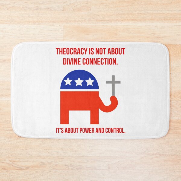 Item preview, Theocracy is about power and control. designed and sold by Rachel the Artist .