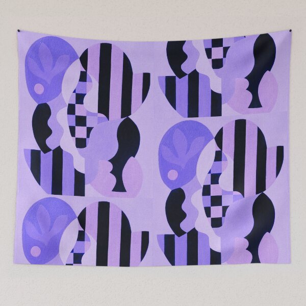 Item preview, "Groovy in Purple" by Jenette Hewitt Art JKH63 designed and sold by Jenette Hewitt Art.