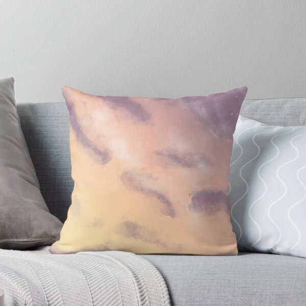 Item preview, Whimsical Bright Pastel Sunrise Sky with Clouds Painting designed and sold by amgraphics.