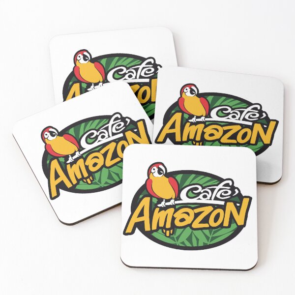Item preview, Cafe Amazon Tropical Parrot Coffee Logo designed and sold by nicwe.