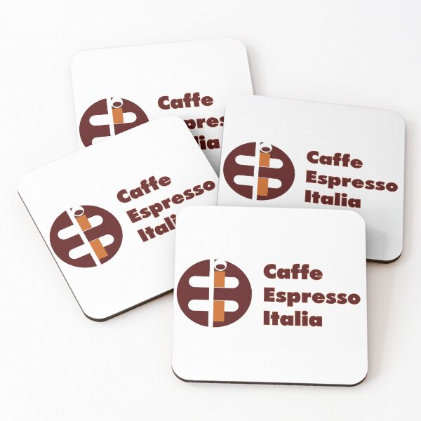 Item preview, Caffe Espresso Italia Retro Italian Coffee Logo designed and sold by nicwe.