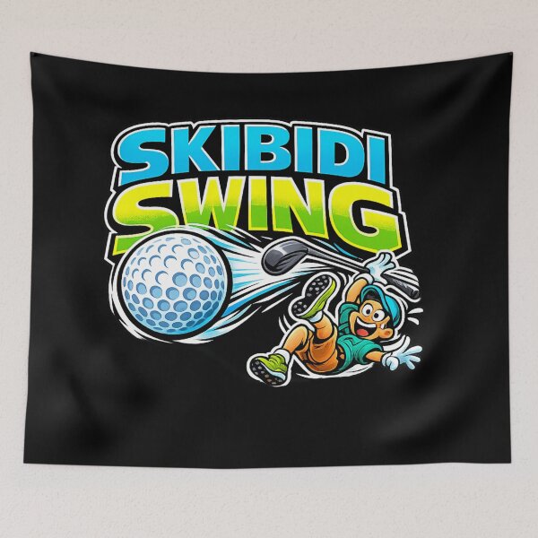 Item preview, Skibidi Swing Funny Golf Meme designed and sold by GainzNGains.