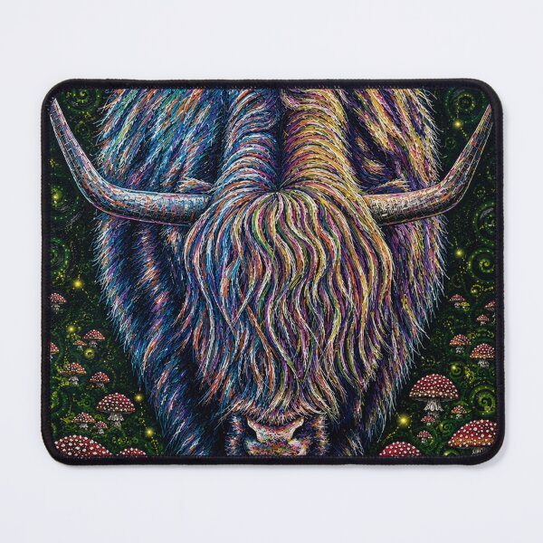 Item preview, Mystical Highland Cow Guardian designed and sold by LinxTheStrange.