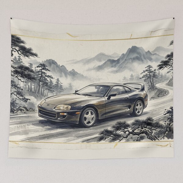 Item preview, MK4 Toyota Supra Japanese Traditional Style designed and sold by Dimensionality.