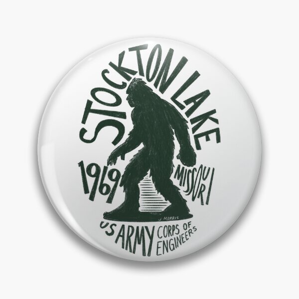 Item preview, Stockton Lake Bigfoot Design designed and sold by John Morris Illustration.