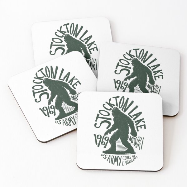 Item preview, Stockton Lake Bigfoot Design designed and sold by John Morris Illustration.