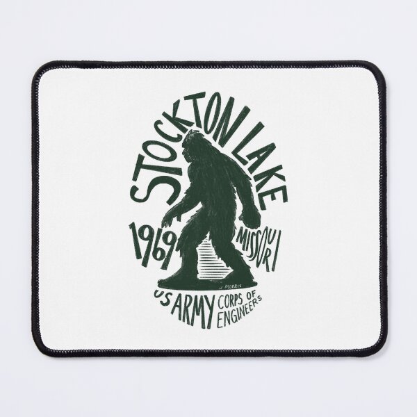 Item preview, Stockton Lake Bigfoot Design designed and sold by John Morris Illustration.