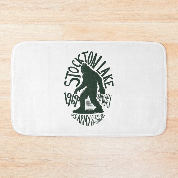Item preview, Stockton Lake Bigfoot Design designed and sold by John Morris Illustration.