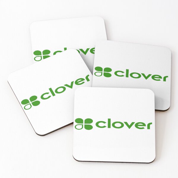 Item preview, Clover Four Leaf Green Minimalist Tech Logo designed and sold by nicwe.