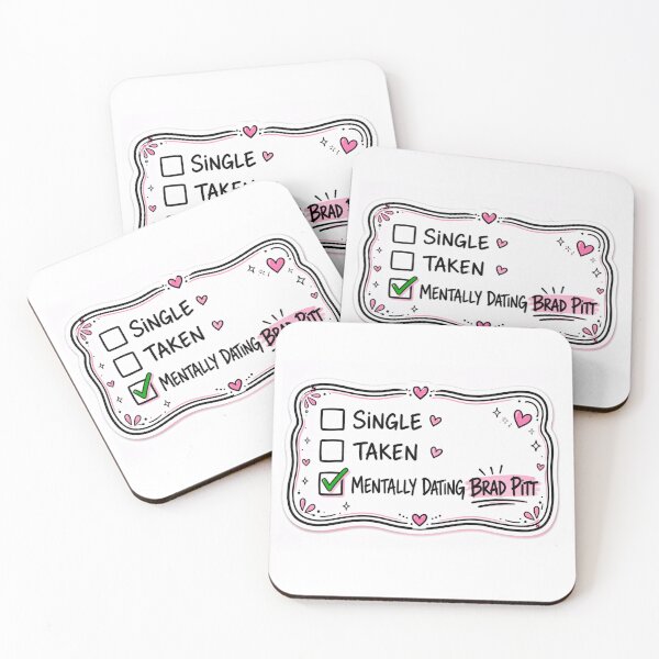 Item preview, Mentally Dating Brad Pitt designed and sold by  CrimsonBloomSyndicate .