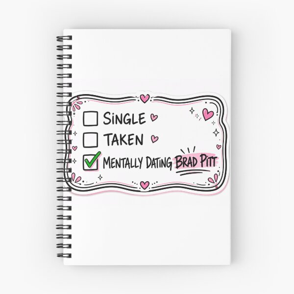 Item preview, Mentally Dating Brad Pitt designed and sold by  CrimsonBloomSyndicate .