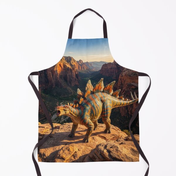 Item preview, Stegosaurus Roars in Ancient Grand Canyon designed and sold by Tridentulus.