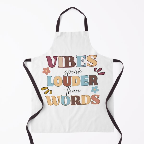 Item preview, Vibes Speak Louder Than Words designed and sold by Knowledge Kraft.