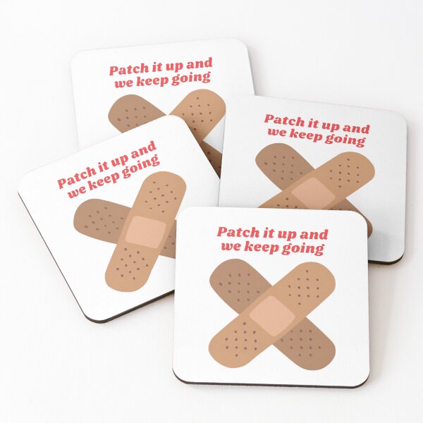 Item preview, First Aid Bandage Nurse Gift - Patch It Up and We Keep Going Funny Healthcare Design designed and sold by Unique Gifts For Your Profession!.