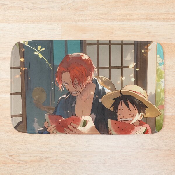 Item preview, Shanks One Piece Sunny Watermelon Day With Luffy designed and sold by Kellanartist.