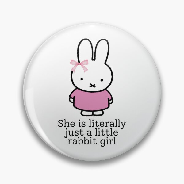 Item preview, Miffy Just a Girl designed and sold by ktthegreat.