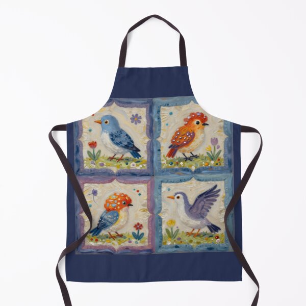 Item preview, Wimsey Songbirds on Spring Quilt designed and sold by TheMadTeaParty.
