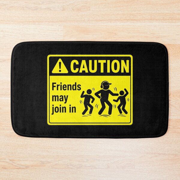 Item preview, 41 (forty-ooooone) SIDEWAYS SOCIETY COLLECTION - LABEL - CAUTION - Friends may join in v1 designed and sold by WheelieGdArt.
