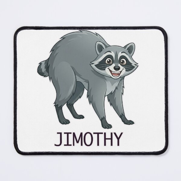 Item preview, Jimothy the Racoon designed and sold by matteflor.