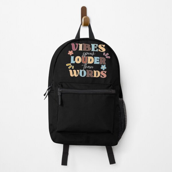 Item preview, Vibes Speak Louder Than Words designed and sold by Knowledge Kraft.