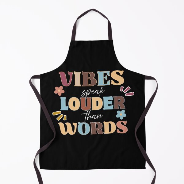 Item preview, Vibes Speak Louder Than Words designed and sold by Knowledge Kraft.