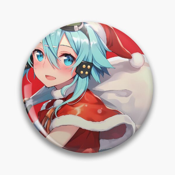 Item preview, Sinon Sword Art Online Santa Cheer Bold Red designed and sold by Kellanartist.