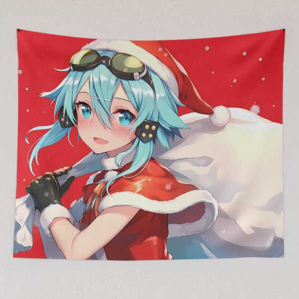 Item preview, Sinon Sword Art Online Santa Cheer Bold Red designed and sold by Kellanartist.