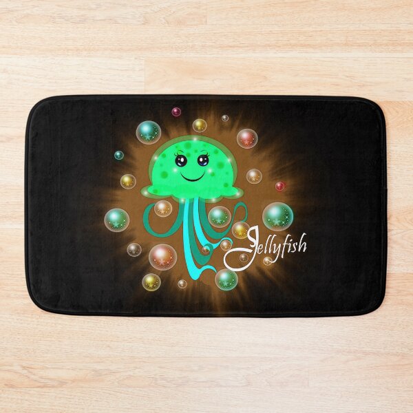Item preview, Happy Jellyfish Under the Sea designed and sold by Shirley cute art .