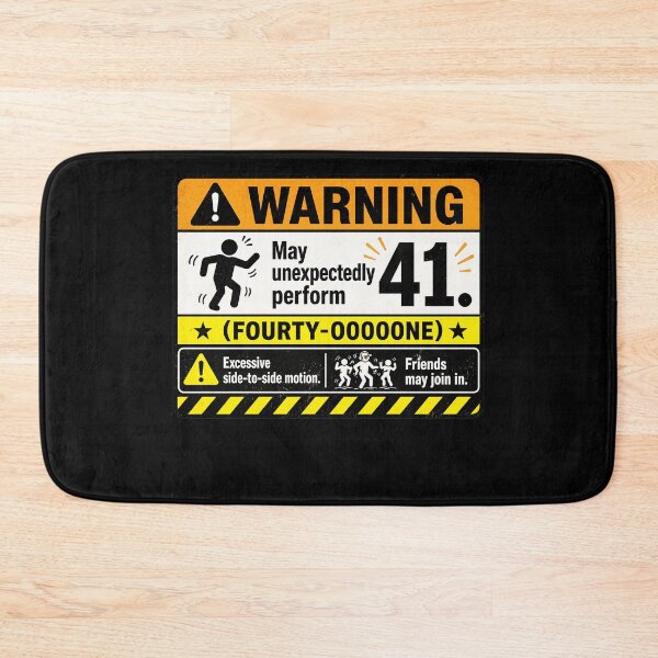 Item preview, 41 (forty-ooooone) SIDEWAYS SOCIETY COLLECTION - LABEL - CAUTION - Friends may join in v2 designed and sold by WheelieGdArt.