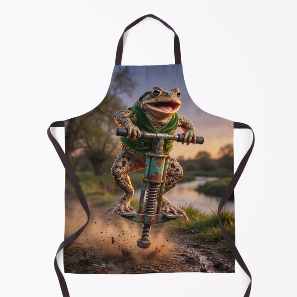 Item preview, Toad Goes Wild on Pogo Stick designed and sold by Tridentulus.