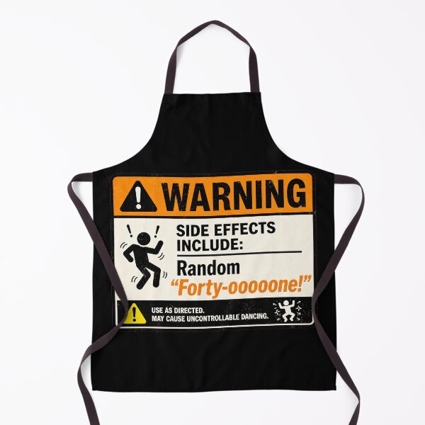 Item preview, 41 (forty-ooooone) SIDEWAYS SOCIETY COLLECTION - LABEL - WARNING - SIDE EFFECTS INCLUDE Random Forty-ooooone designed and sold by WheelieGdArt.