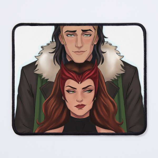 Item preview, Loki and Wanda designed and sold by Wickedwire.