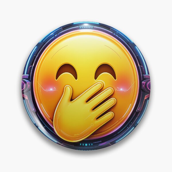 Artikelvorschau, Cyber Giggle Emoji entworfen und verkauft von syotos-ai.
