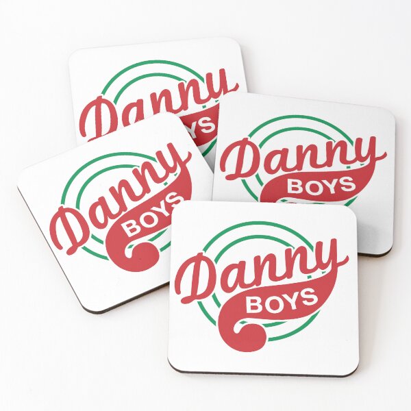 Item preview, Danny Boys Vintage Red Script Typography Logo designed and sold by nicwe.