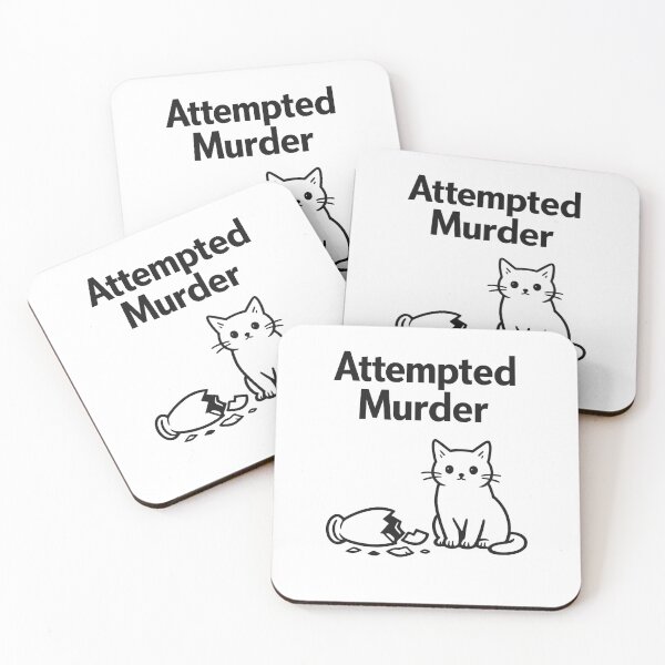 Item preview, Attempted Crime (Cat Edition) designed and sold by Vexorask.