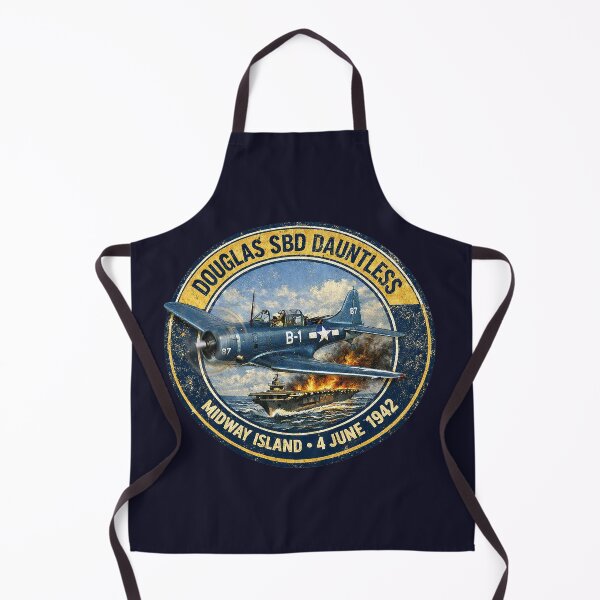 Item preview, Douglas SBD Dauntless - Midway Island designed and sold by Omaha Jones T-Shirts and More.
