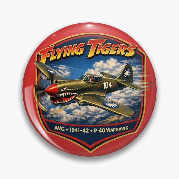 Item preview, Flying Tigers - P-40 Warhawk designed and sold by Omaha Jones T-Shirts and More.