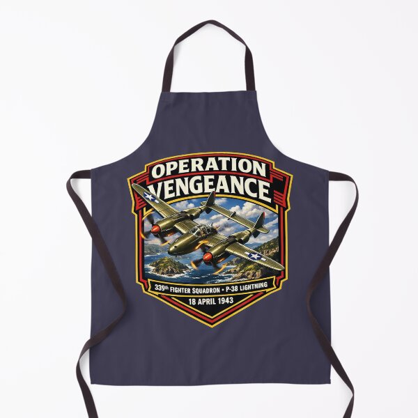Item preview, P-38 Lightning - Operation Vengeance designed and sold by Omaha Jones T-Shirts and More.