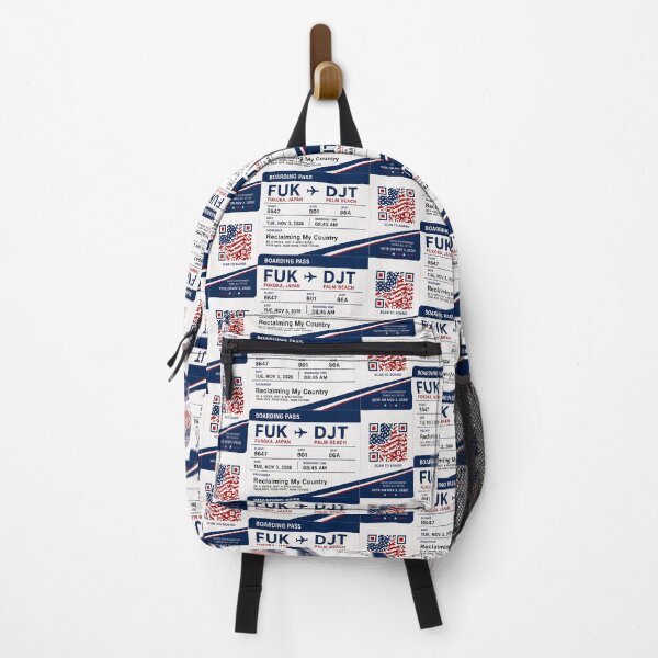 Item preview, ✈️✨ FUK → DJT Boarding Pass - LAST CALL FOR DEMOCRACY COLLECTION ✈️ - Passenger Reclaiming My Country designed and sold by WheelieGdArt.