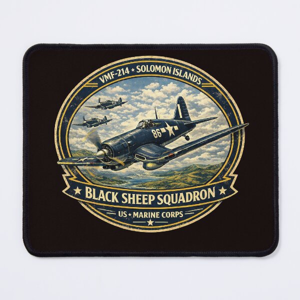 Item preview, F4U Corsair - Black Sheep Squadron designed and sold by Omaha Jones T-Shirts and More.
