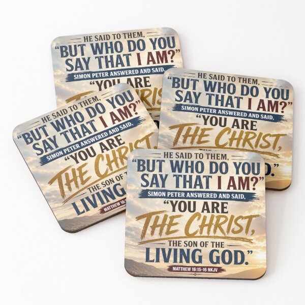 Item preview, Matthew 16:15-16 NKJV - v2 - JCTRUTHER designed and sold by JCTRUTHERshop.