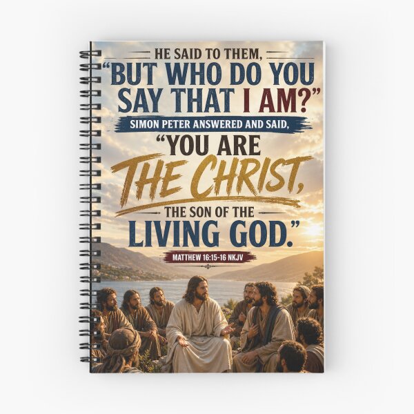 Item preview, Matthew 16:15-16 NKJV - v2 - JCTRUTHER designed and sold by JCTRUTHERshop.
