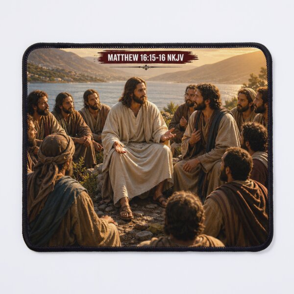 Item preview, Matthew 16:15-16 NKJV - v2 - JCTRUTHER designed and sold by JCTRUTHERshop.