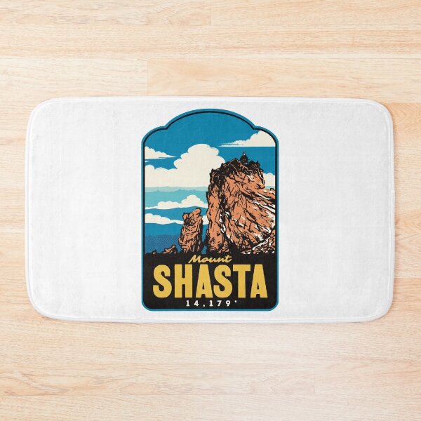 Item preview, Mount Shasta Summit California Retro designed and sold by HalpinDesign.