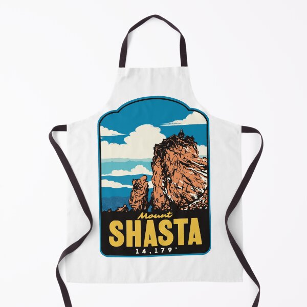 Item preview, Mount Shasta Summit California Retro designed and sold by HalpinDesign.