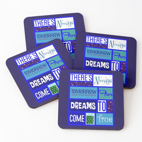 Item preview, There's Always Tomorrow Blue designed and sold by Normbot2000.