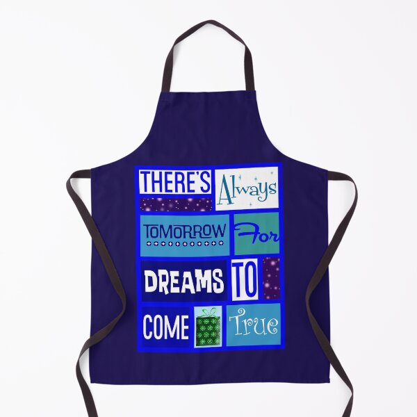 Item preview, There's Always Tomorrow Blue designed and sold by Normbot2000.