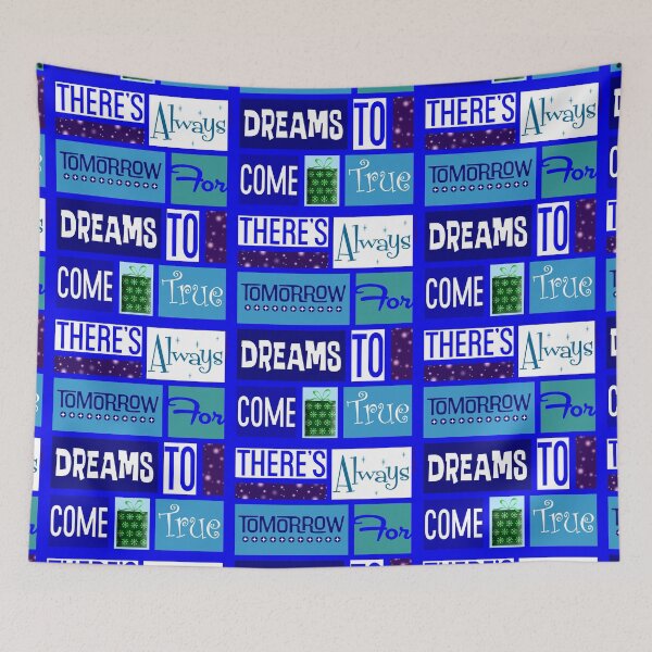 Item preview, There's Always Tomorrow Blue designed and sold by Normbot2000.