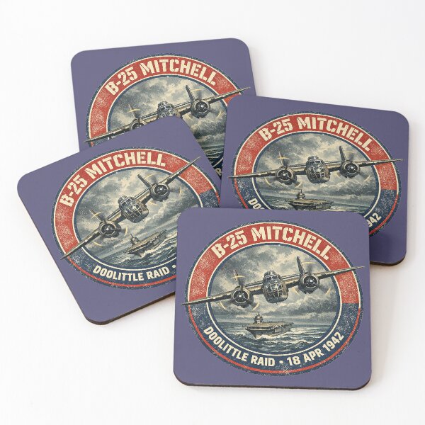 Item preview, B-25 Mitchell - Doolittle Raid designed and sold by Omaha Jones T-Shirts and More.